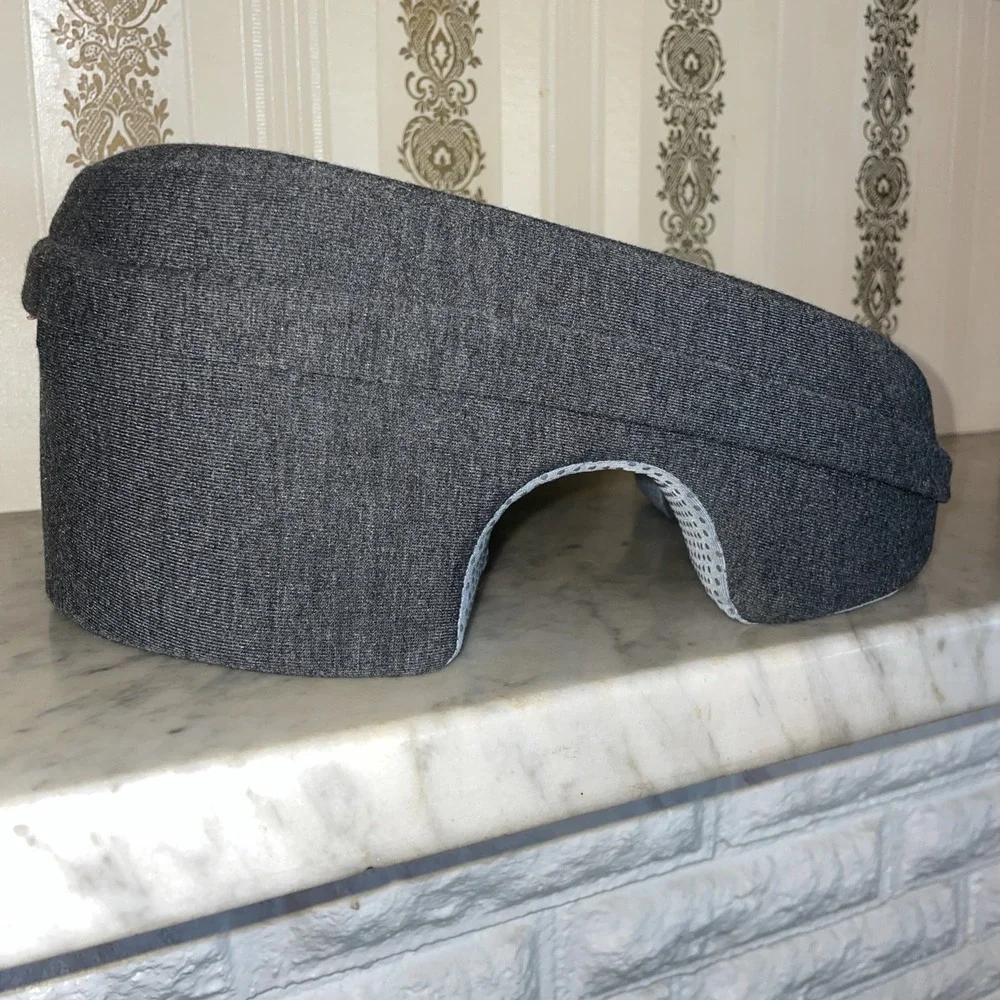 Dark Grey VVB Face Down Stomach Sleeping Sleep Position Pillow |‎ Washable Cover
